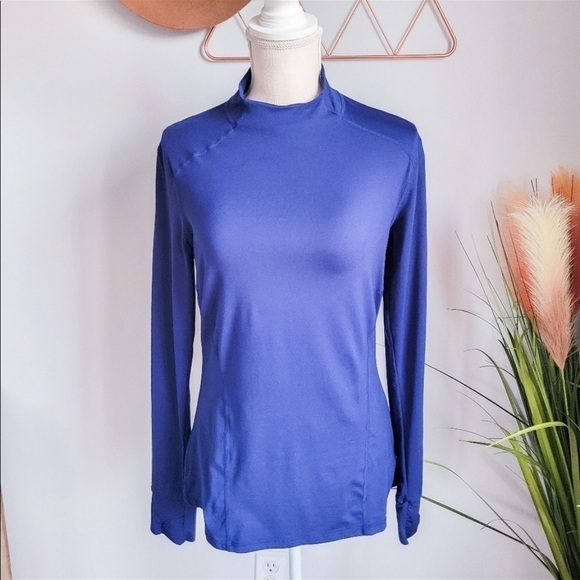 Fabletics Phoenix Navy Long Sleeve Activewear. Size XL - Picture 2 of 12